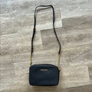 Michael Kors Navy Crossbody Bag